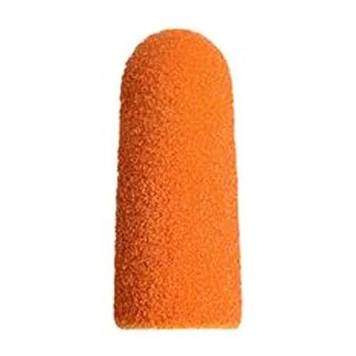 5mm 80 grit Lukas Podo Orange Abrasive Caps (conical) 10 pcs