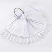 Color Chart, 50 pcs Clear ROUND