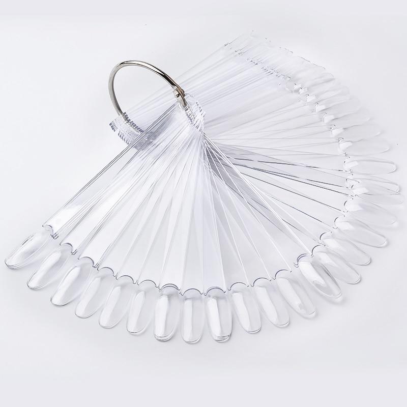 Color Chart, 50 pcs Clear ROUND