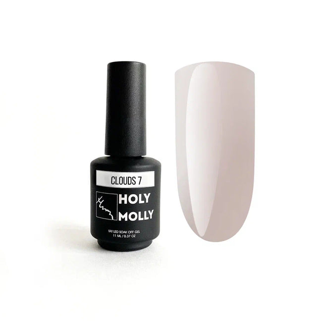 Gel Polish Holy Molly CLOUDS 7 11 ml (Semi-transparent)