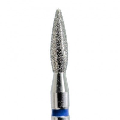 KMIZ Diamantfräser spitze Flamme D23, blau