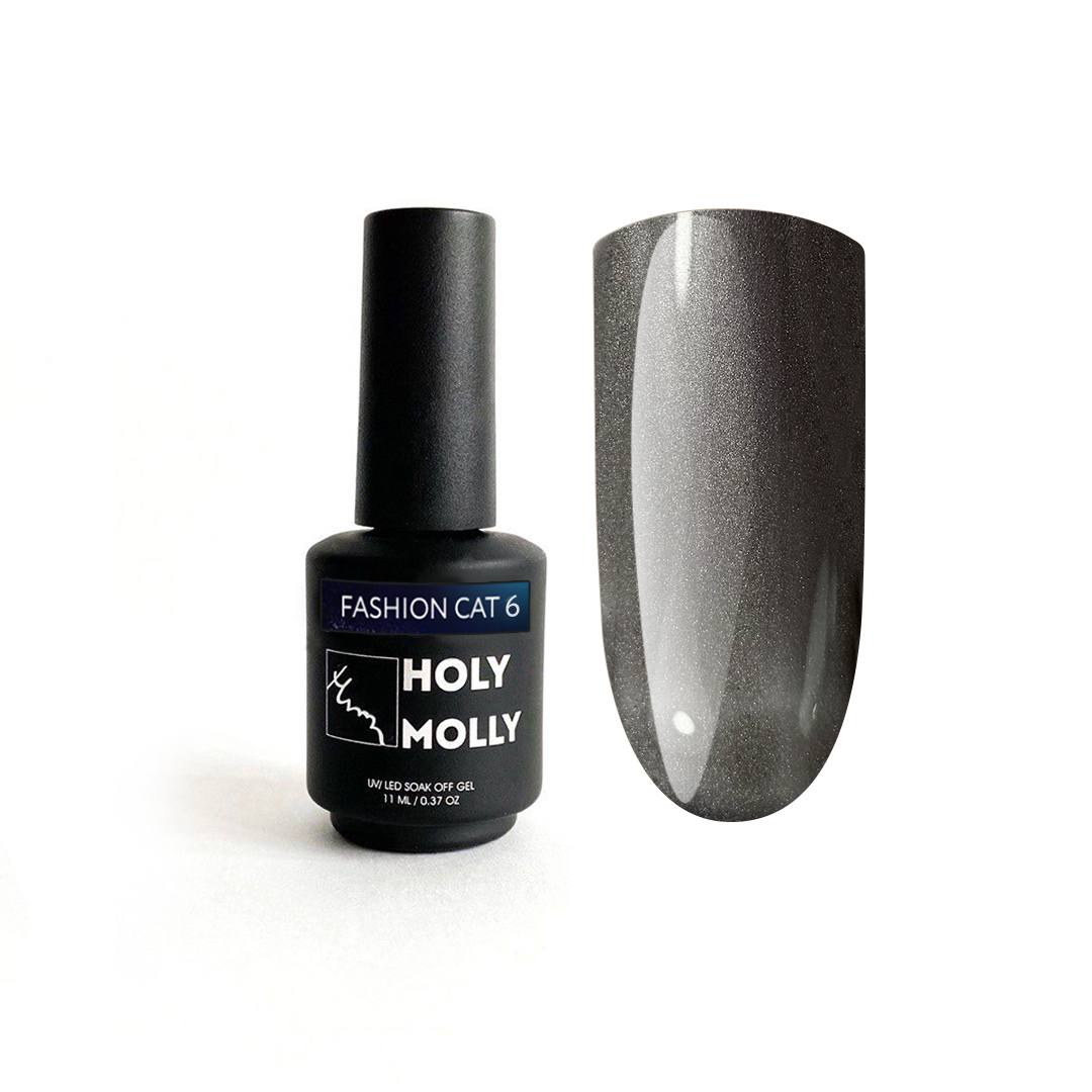 Gel Polish Holy Molly Fashion Cat 6 11 ml (Cat eye)