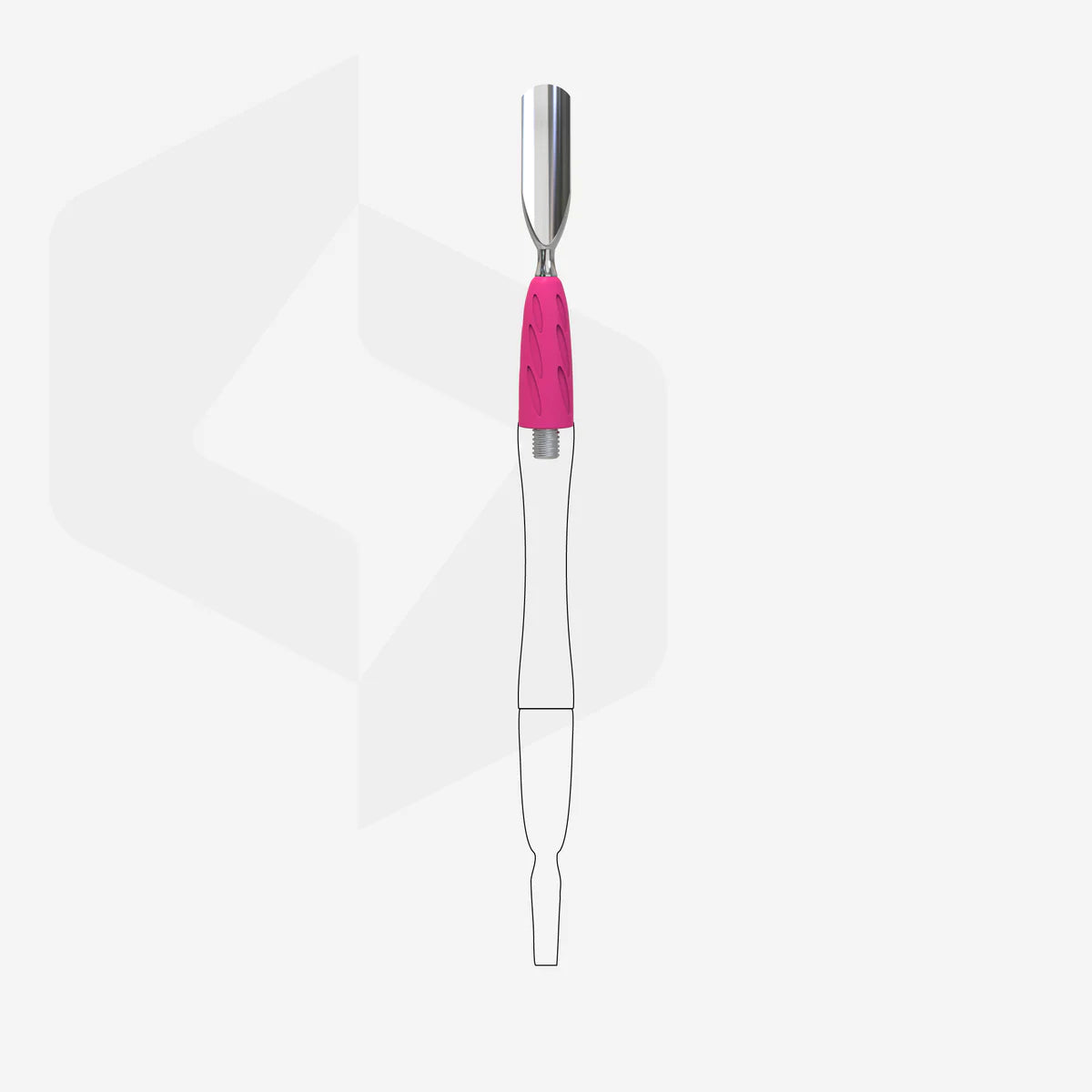 STALEKS Working part of the pusher Combo UNIQ 17 rounded wide pusher