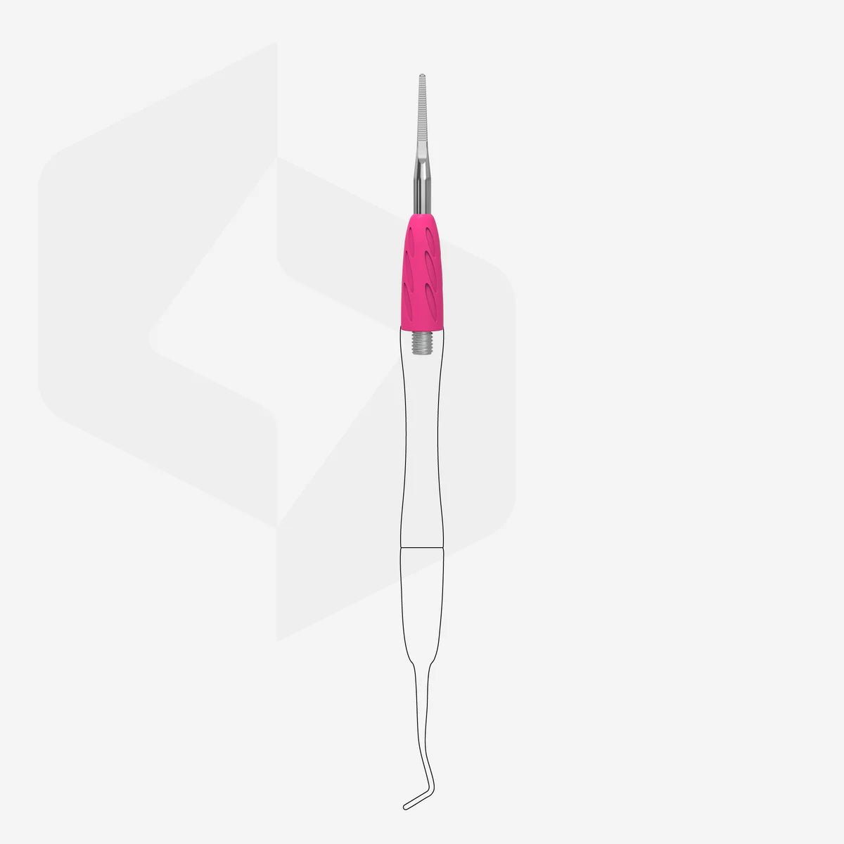 STALEKS Working part of the pusher Combo UNIQ 38 straight toenail file
