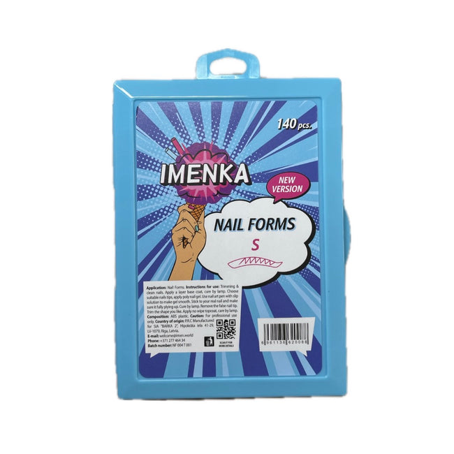 IMENKA Dual Nail Forms S 140 pcs Version 2
