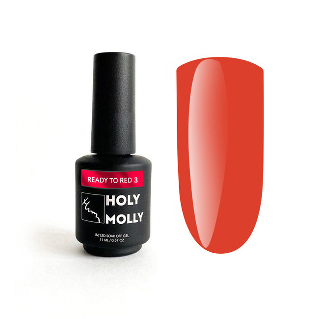 Gel Polish Holy Molly READY TO RED 3 11 ml