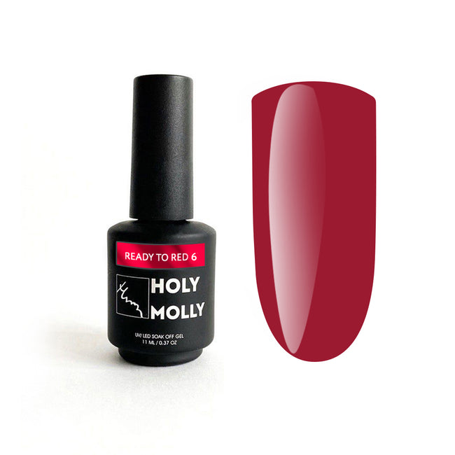 Gel Polish Holy Molly READY TO RED 6 11 ml