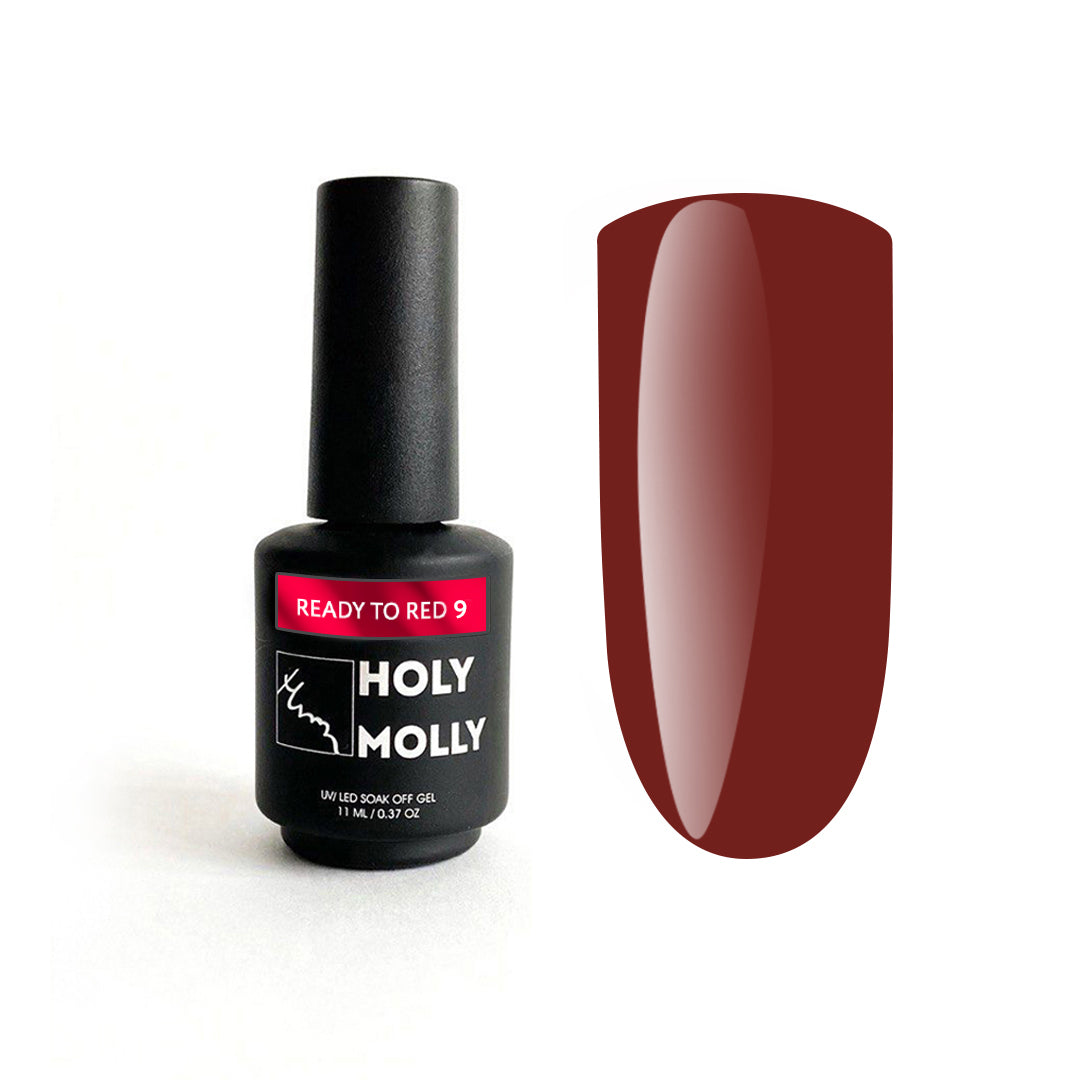 Gel Polish Holy Molly READY TO RED 9 11 ml
