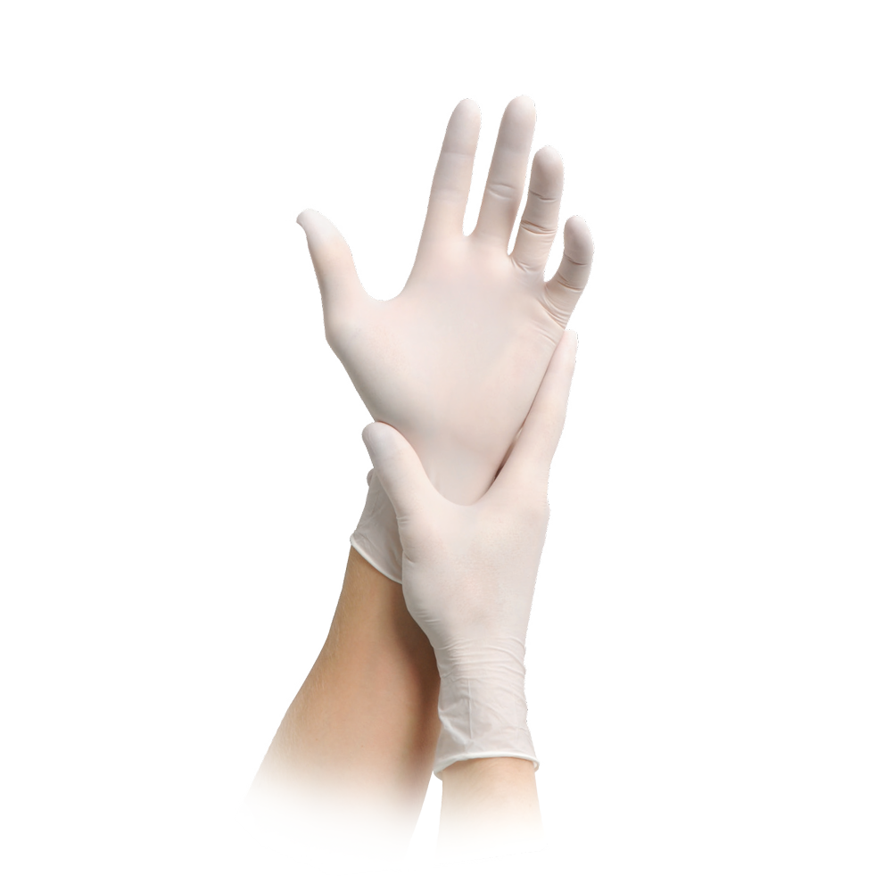 Gloves MaiMed® Nitrile White M (100 pcs)