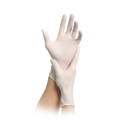 Gloves MaiMed® Nitrile White M (100 pcs)