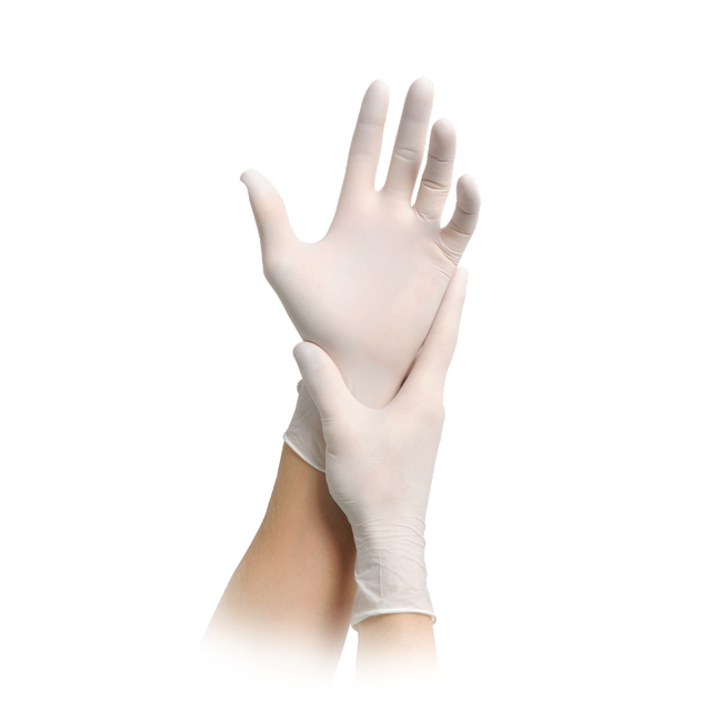 Gloves MaiMed® Nitrile White M (100 pcs)
