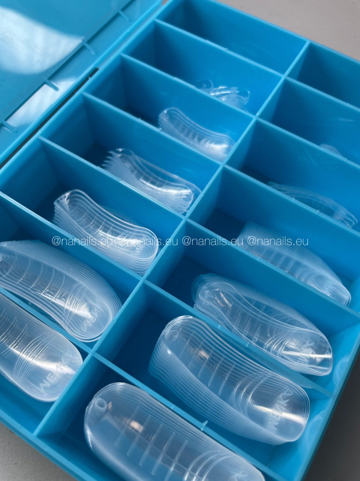IMENKA Moldes superiores para uñas L 140 uds. Version 2