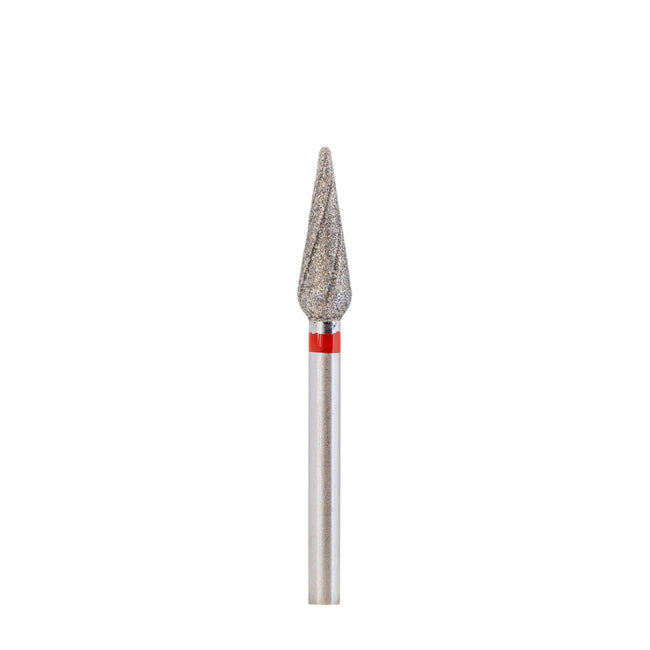 KMIZ Diamond bit Pear with notches D40, Red
