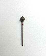 Diamond bit, Rhombus, Red