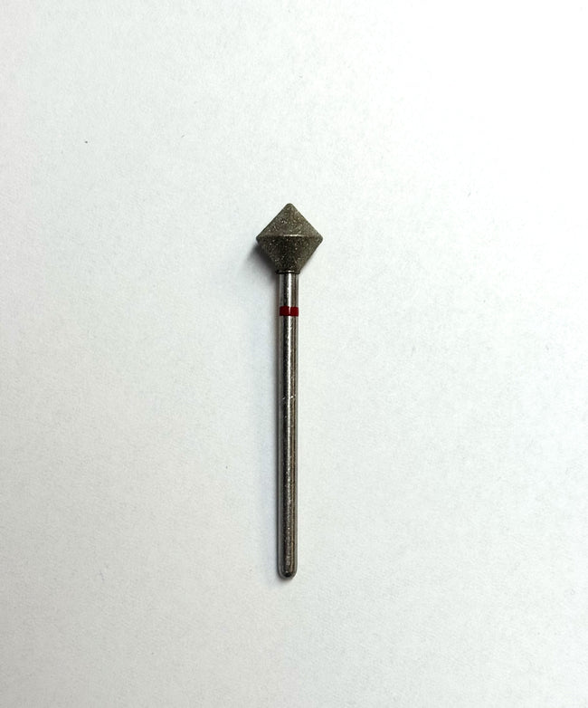 Diamond bit, Rhombus, Red