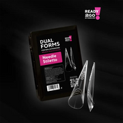R2GO Dual Nail Forms NEEDLE STILETTO 140 pcs