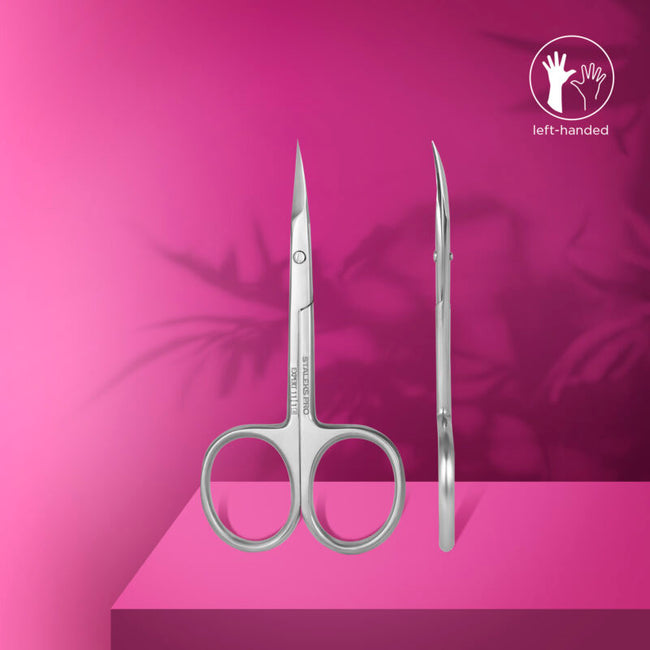 Professional cuticle scissors for left-handed users STALEKS EXPERT 11 TYPE 1