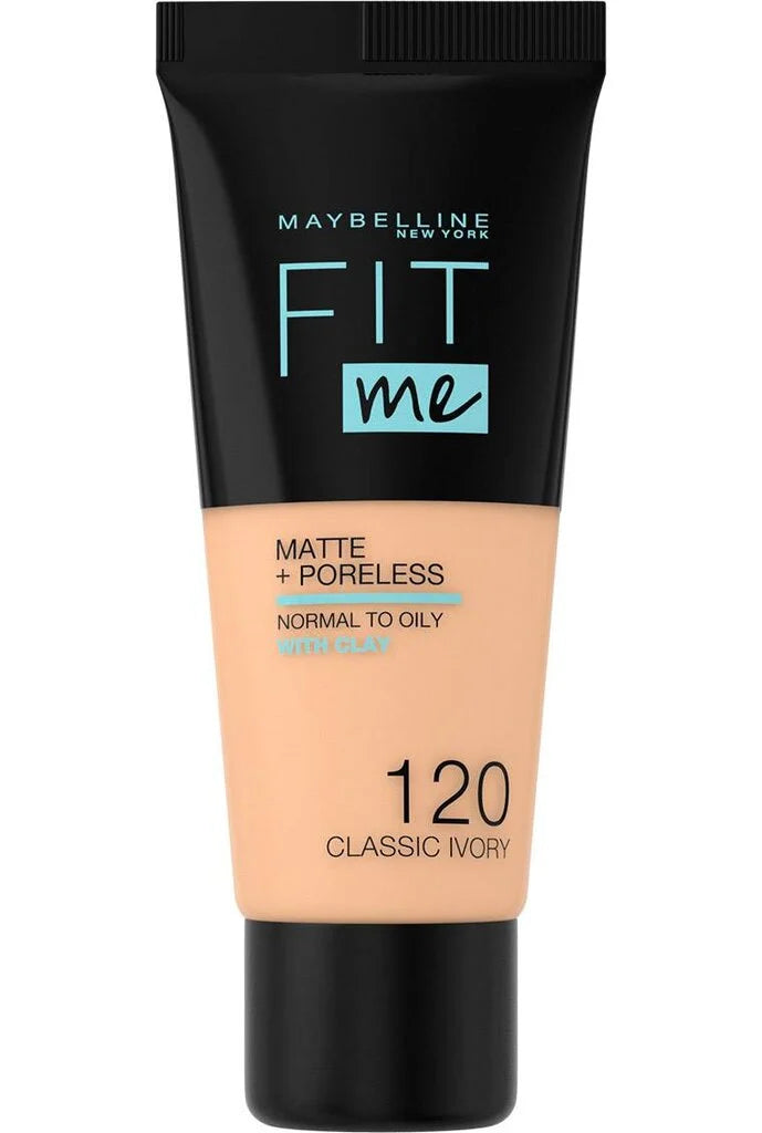 MAYBELLINE Fit Me Matte Poreless Foundation No.120 30 ml