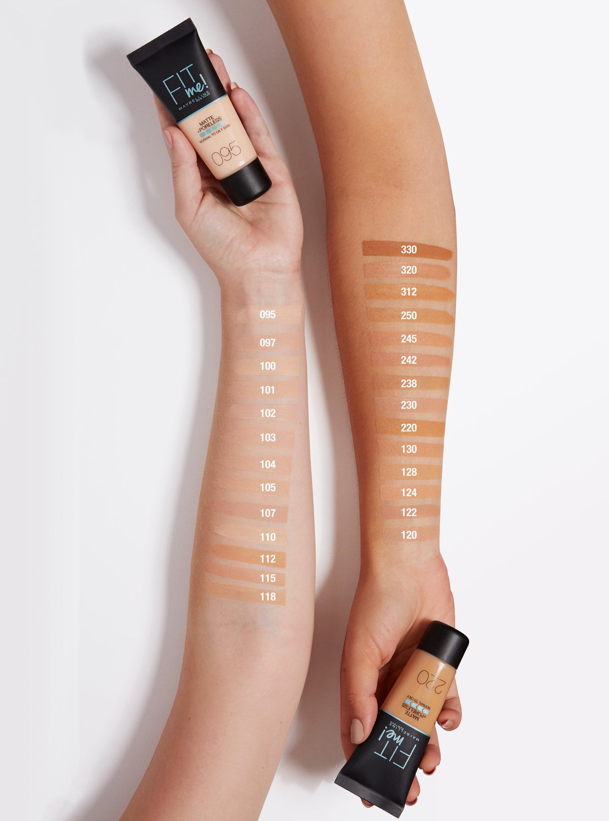 MAYBELLINE Fit Me Matte Poreless Foundation No.95 30 ml
