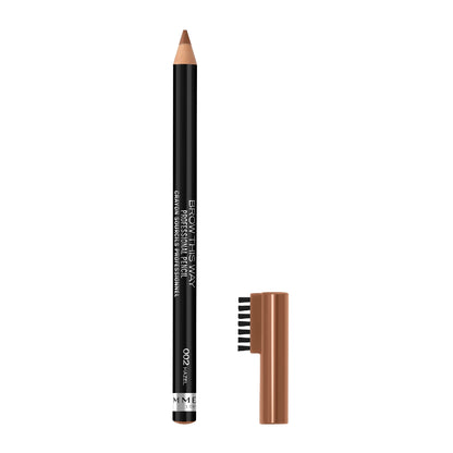RIMMEL LONDON / BROW THIS WAY PROFESSIONAL EYEBROW PENCIL 002 – Hazel