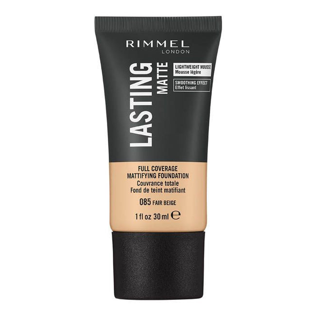 RIMMEL LONDON LASTING MATTE FOUNDATION 085 - Fair Beige