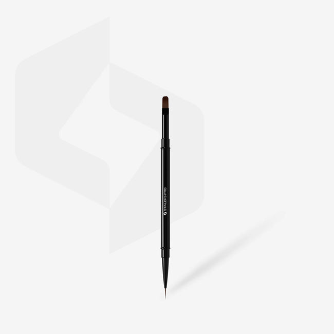 STALEKS Double-ended brush EXPERT liner 10 mm/for gel 11mm