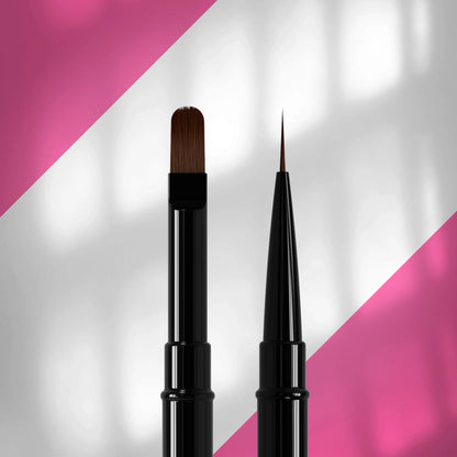 STALEKS Double-ended brush EXPERT liner 10 mm/for gel 11mm