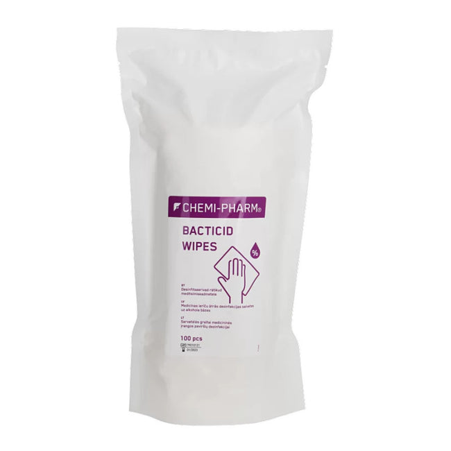 BACTICID WIPES N100 (for N150 container) Refill