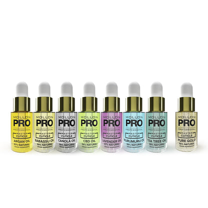 MOLLON PRO MASTER CUTICLE OIL SET (8 pcs. x 5 ml)