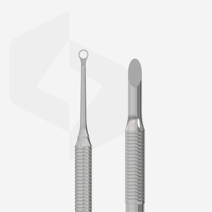STALEKS Manicure pusher EXPERT 51 TYPE 2 (beveled and loop pusher)