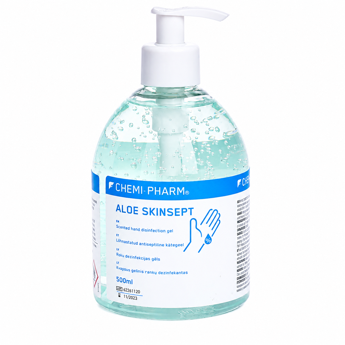 Antiseptic ALOE SKINSEPT Hand Gel 500 ml