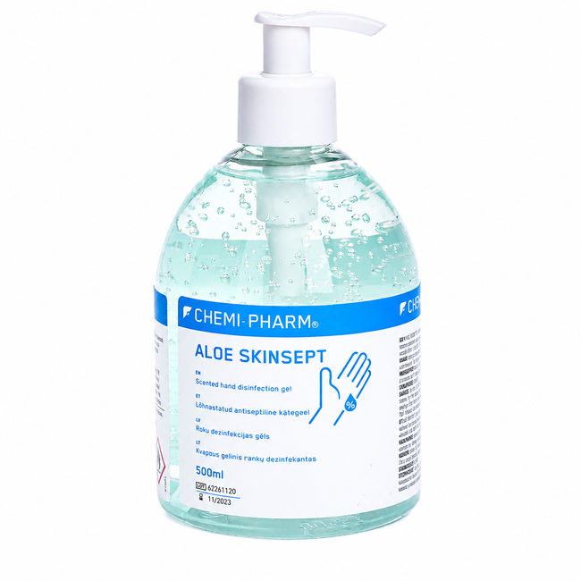 Antiseptic ALOE SKINSEPT Hand Gel 500 ml