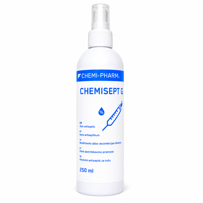 CHEMISEPT G Alcohol-Based Skin Antiseptik 250 ml