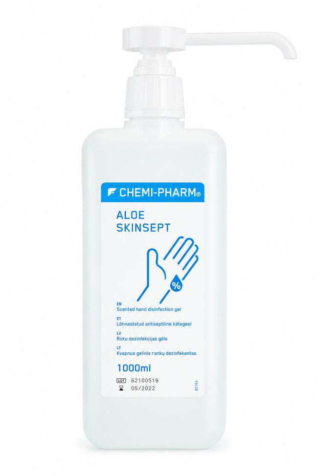 Antiseptic ALOE SKINSEPT Hand Gel 1000 ml