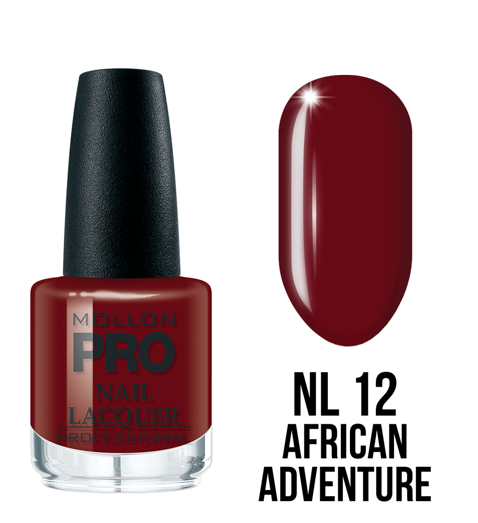 012 AFRICAN ADVENTURE MOLLON HARDENING NAIL LACQUER 15 ml