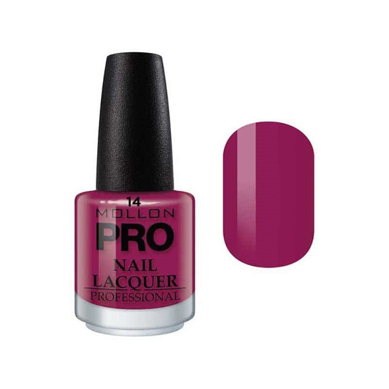 014 FUCHSIA FALLS MOLLON HARDENING NAIL LACQUER 15 ml