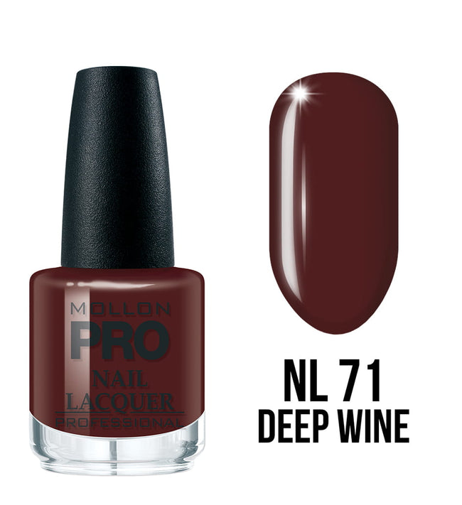 071 DEEP WINE MOLLON HARDENING NAIL LACQUER 15 ml
