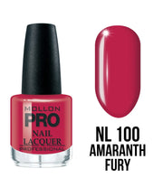 100 AMARANTH FURY MOLLON HARDENING NAIL LACQUER 15 ml