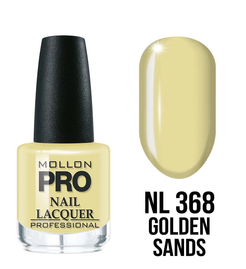 368 GOLDEN SANDS MOLLON HARDENING NAIL LACQUER 15 ml