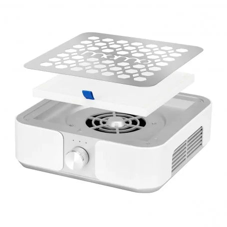 Manicure Dust Collector Momo P30 60 W (white silver)