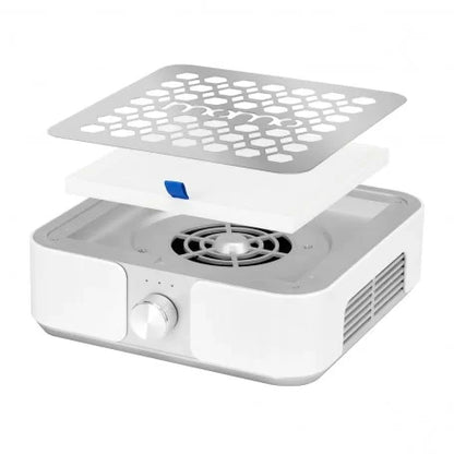 Manicure Dust Collector Momo P30 60 W (white silver)