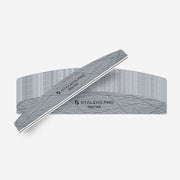STALEKS Nail File 100/180 grit, Crescent (25 pcs)
