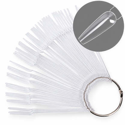 Color Chart Ballerina, 50 pcs, clear