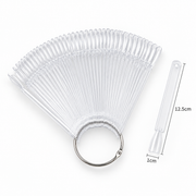 Color Chart Reverse Ballerina, 50 pcs, clear