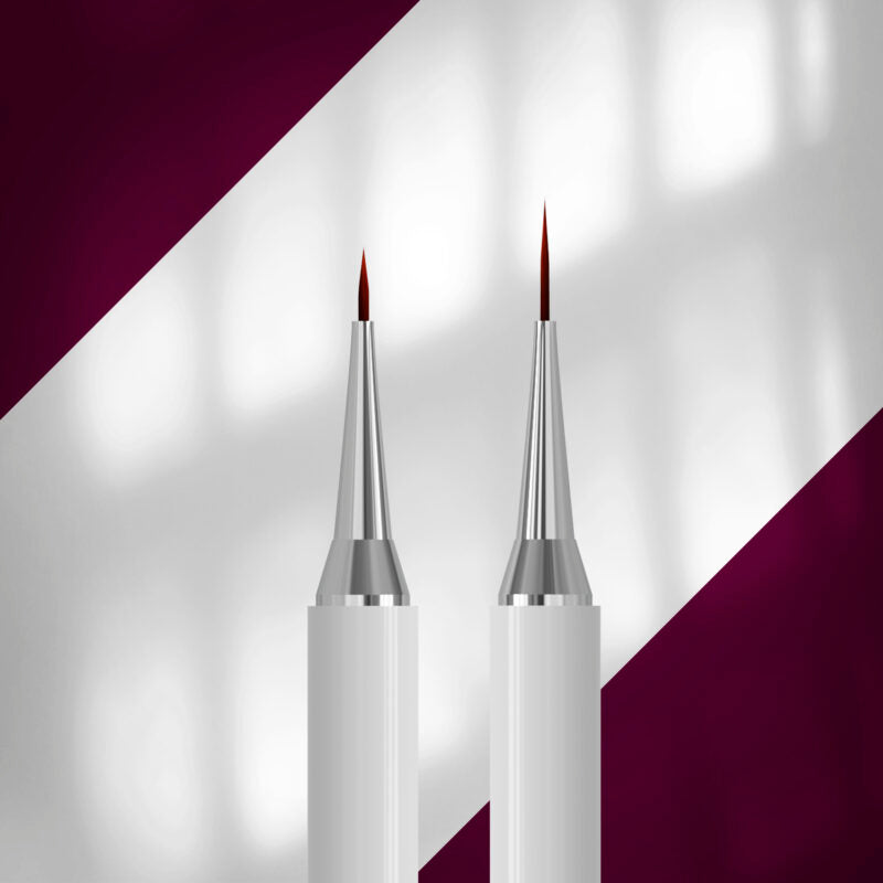 STALEKS EXCLUSIVE 01/11 Double-sided liner brush 7mm/for gel 12mm