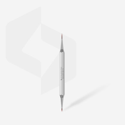 STALEKS EXCLUSIVE 01/11 Double-sided liner brush 7mm/for gel 12mm