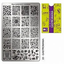 MOYRA Stamping Plate 22 Gastromania