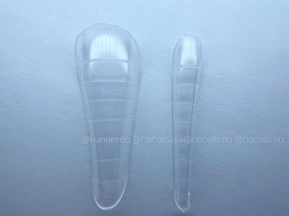 Dual Nail Forms "Russian Almond" 60 pcs