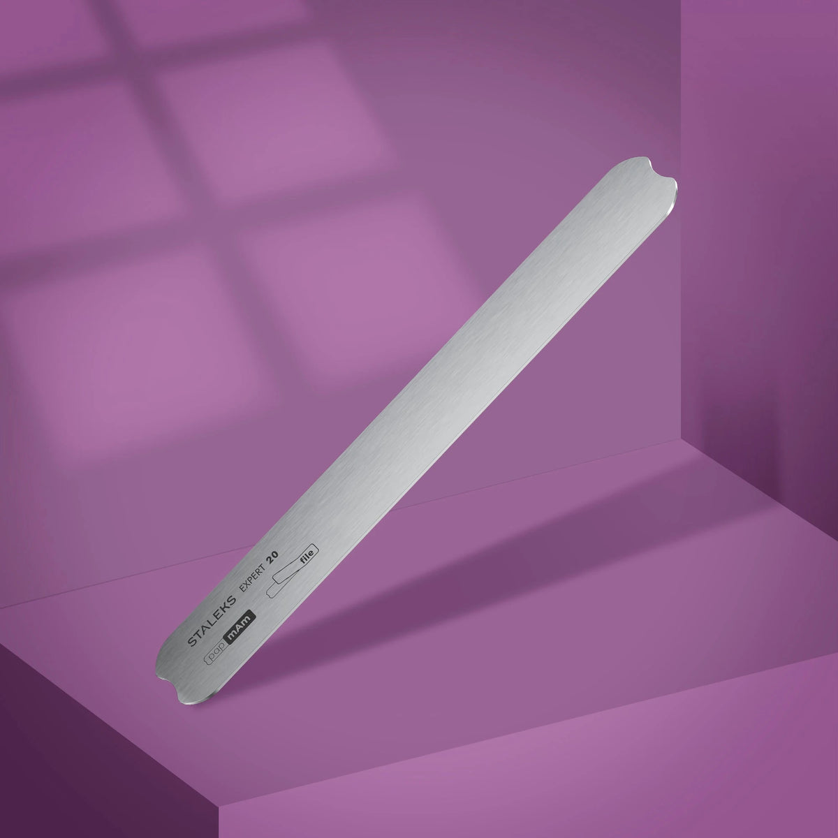 Metal base for straight nail file Staleks Pro Expert 20