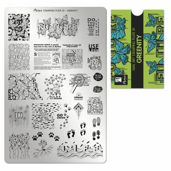 Moyra Stamping Plate 81 Greenity